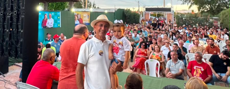 ICAPUÍ: VEREADOR HÉLIO FERNANDES LANÇA PRÉ-CANDIDATURA A DEPUTADO FEDERAL PELA REDE: “O FEDERAL DA LUIZIANNE”